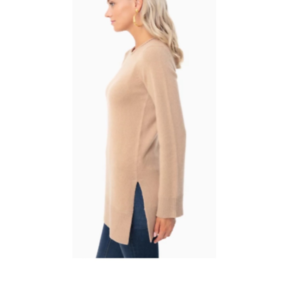 Vince tunic-length 100% cashmere sweater. - Picture 5 of 9